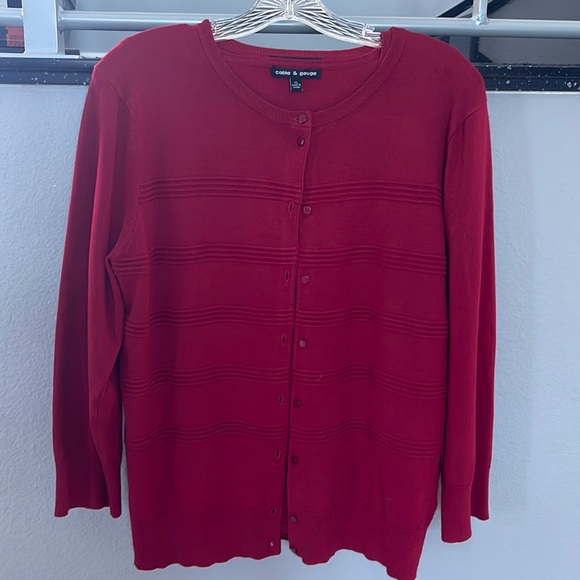 Cable & Gauge Sweaters Cable Gauge Cardigan Size Xl Nwot Poshmark